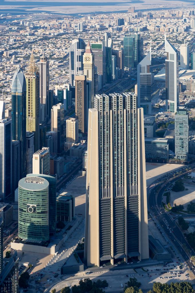 Commercial buildings in UAE