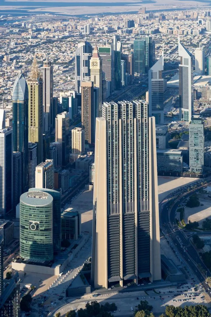 Commercial buildings in UAE
